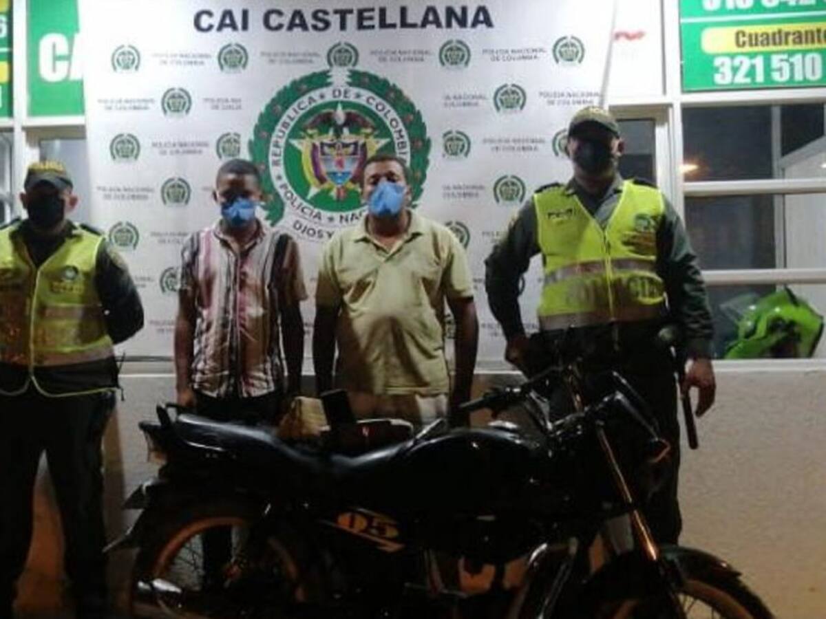 Medida privativa de la libertad para dos presuntos ladrones en Cartagena