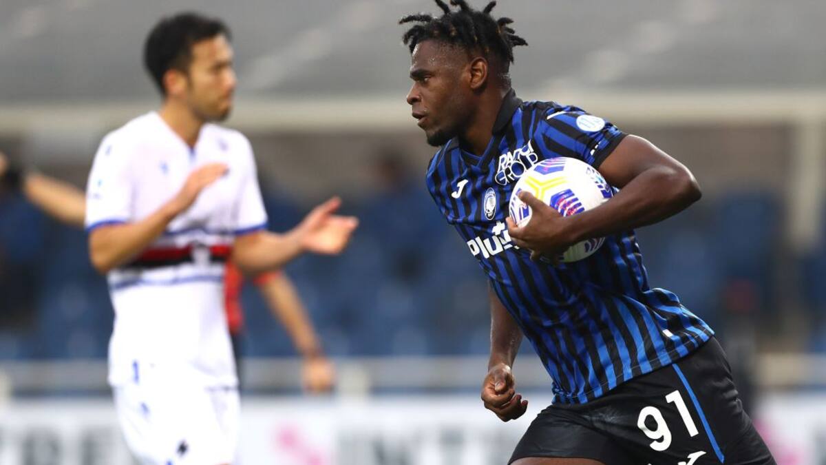Duván Zapata marcó, pero Atalanta volvió a perder en Italia