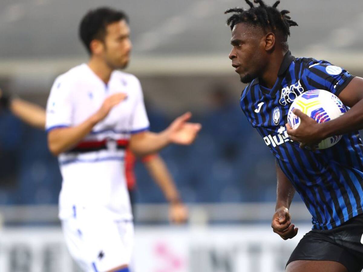 Duván Zapata marcó, pero Atalanta volvió a perder en Italia