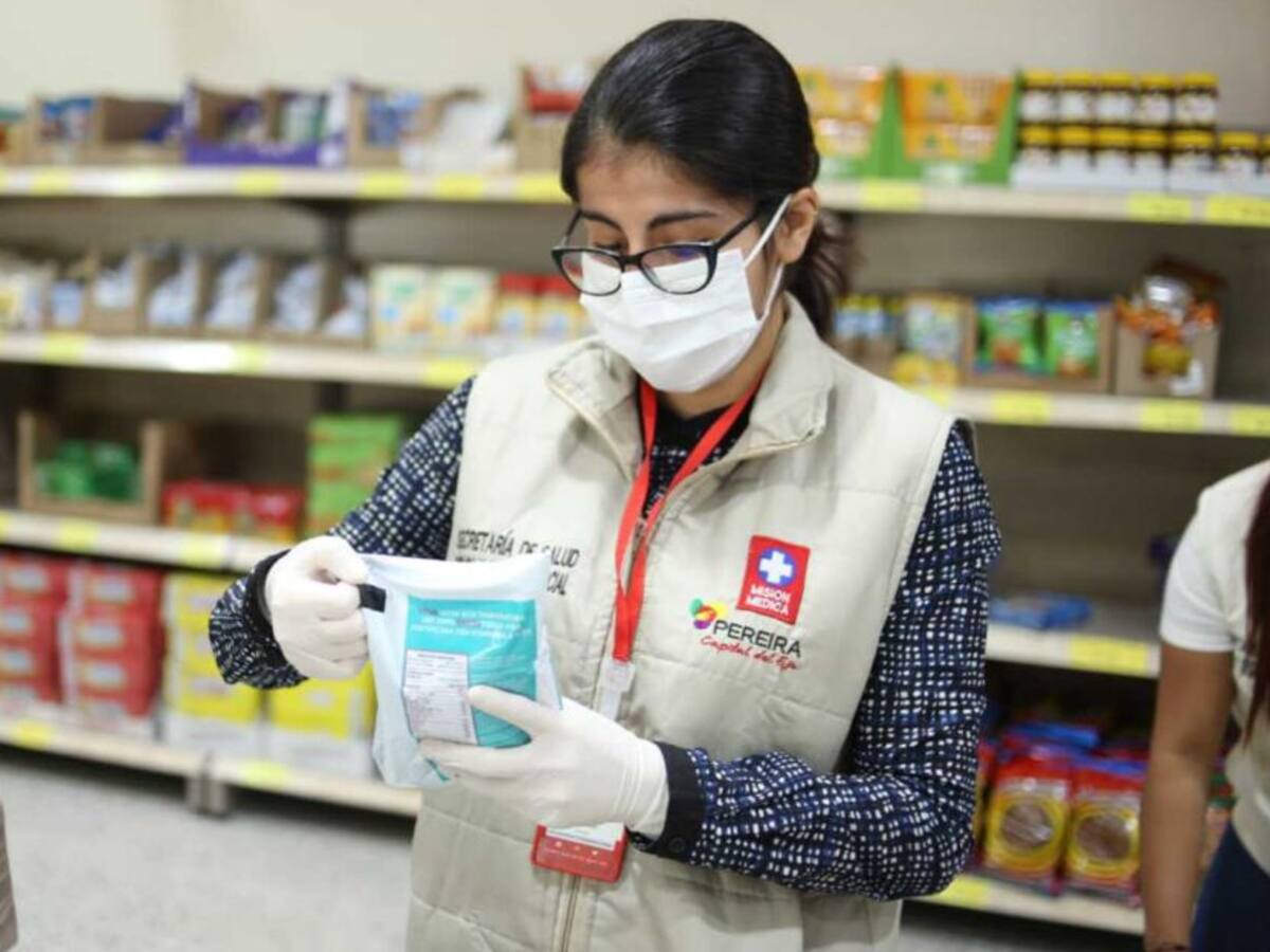 70 litros de leche fueron sacados de circulación en Pereira