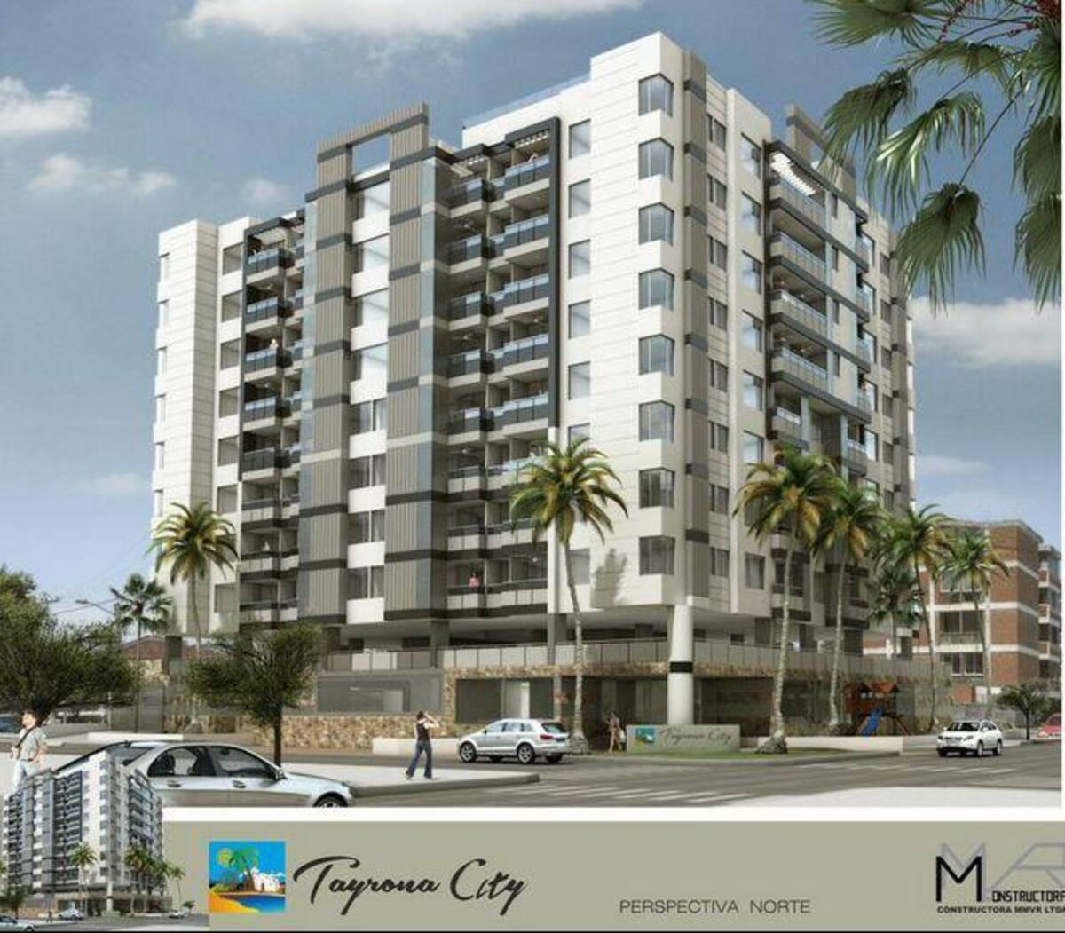 Una torre de 10 pisos para un total de 80 aptos de 1, 2 y 3 alcobas con excelente diseño e iluminación.