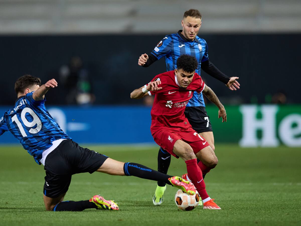 Luis Díaz se despide de la Europa League: Atalanta elimina al Liverpool