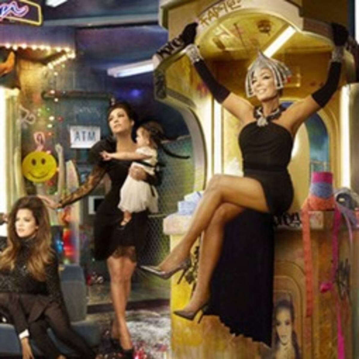 La postal navideña de los Kardashian costó 250 000 dólares