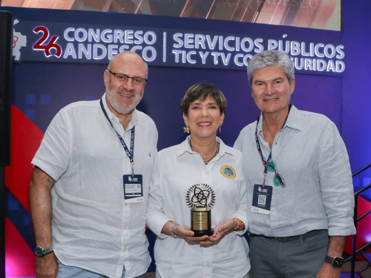 Aguas de Cartagena ganó premio Andesco a la sostenibilidad
