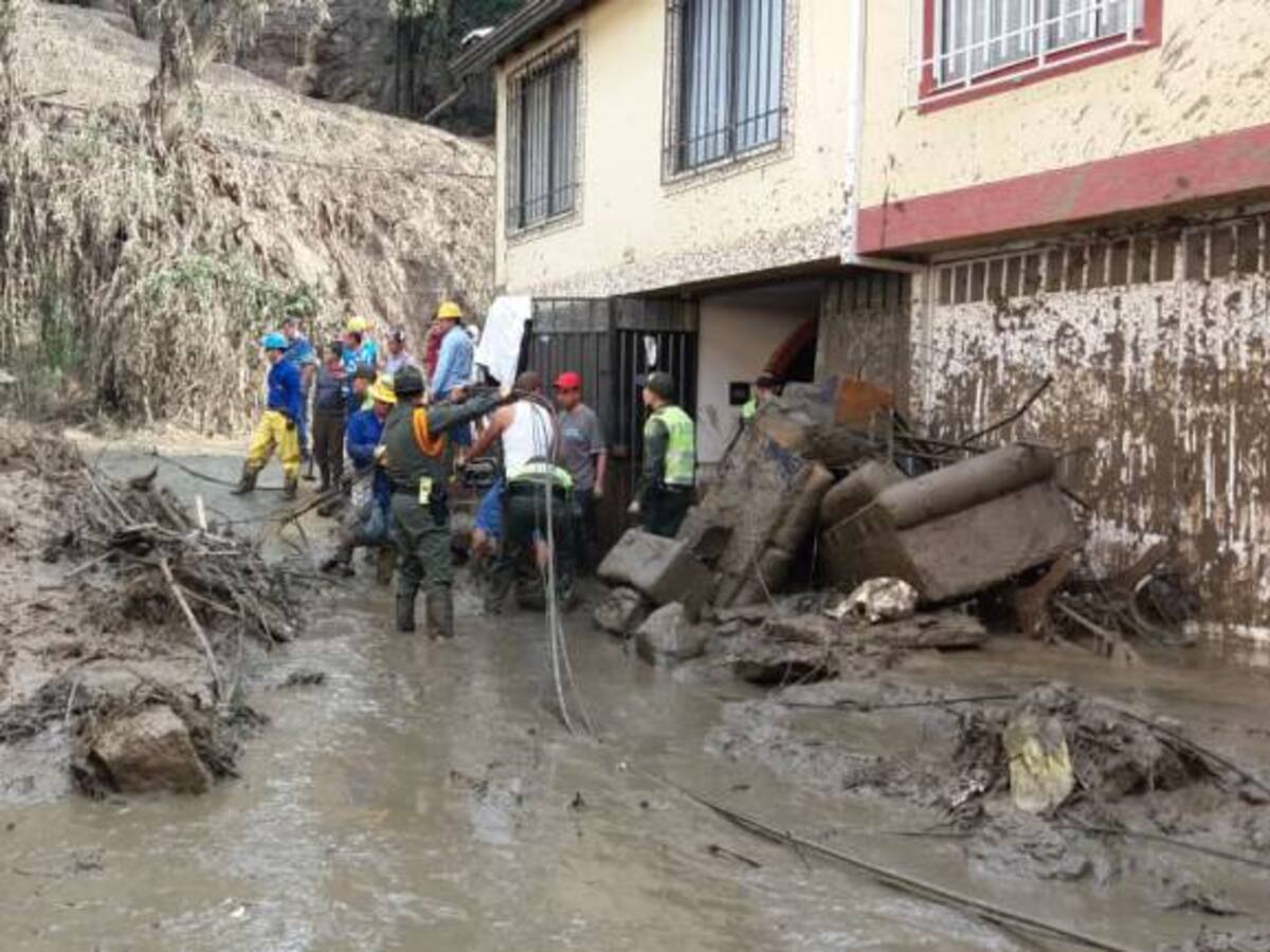San Gil fue declarada en calamidad pública tras avalancha