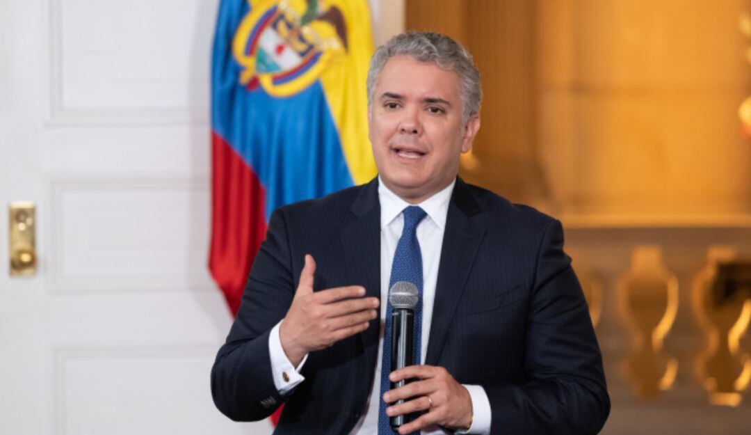 Iván Duque, presidente de Colombia
