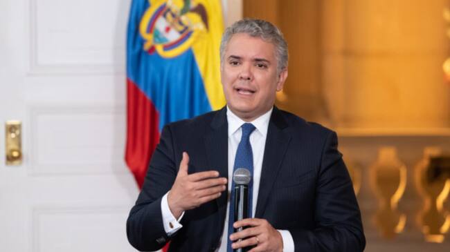 Iván Duque, presidente de Colombia