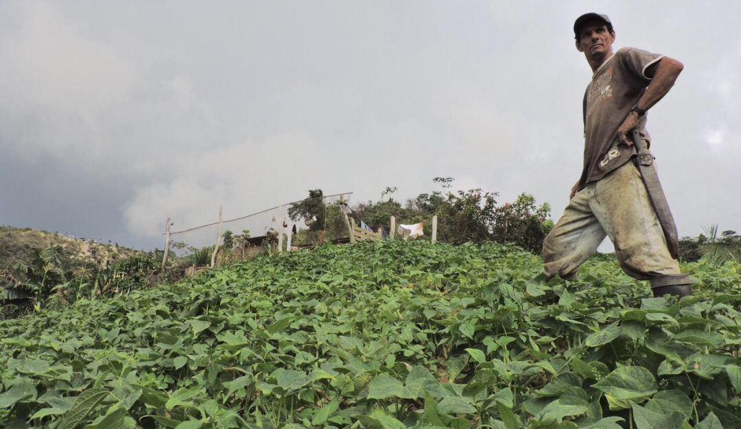 Campesino en Putumayo