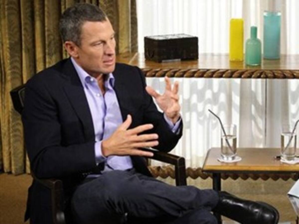 Armstrong cuenta cómo fue el derrumbe con sus patrocinadores y su familia