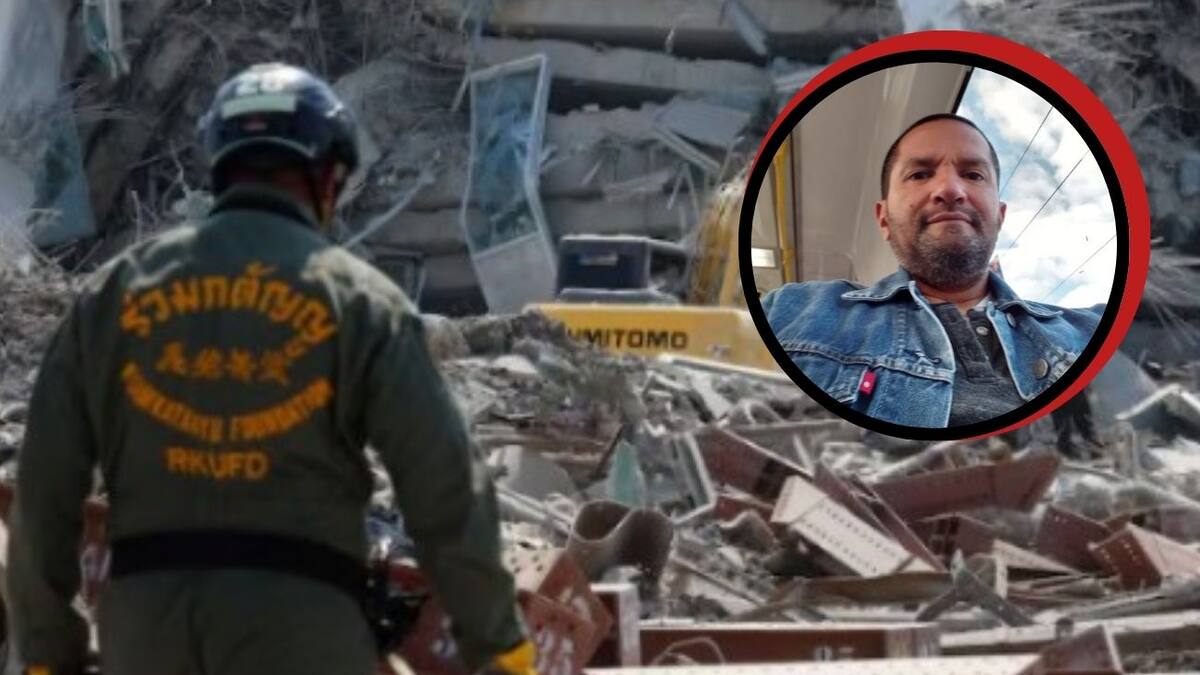 Cesar Alvarado, colombiano que vivió el terremoto en Tailandia