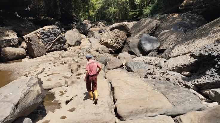 CAS monitoreará bajo nivel del río Oibita