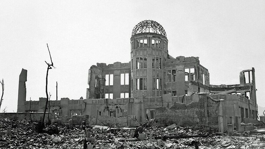 Bombardeo a Hiroshima. Foto: Getty Images