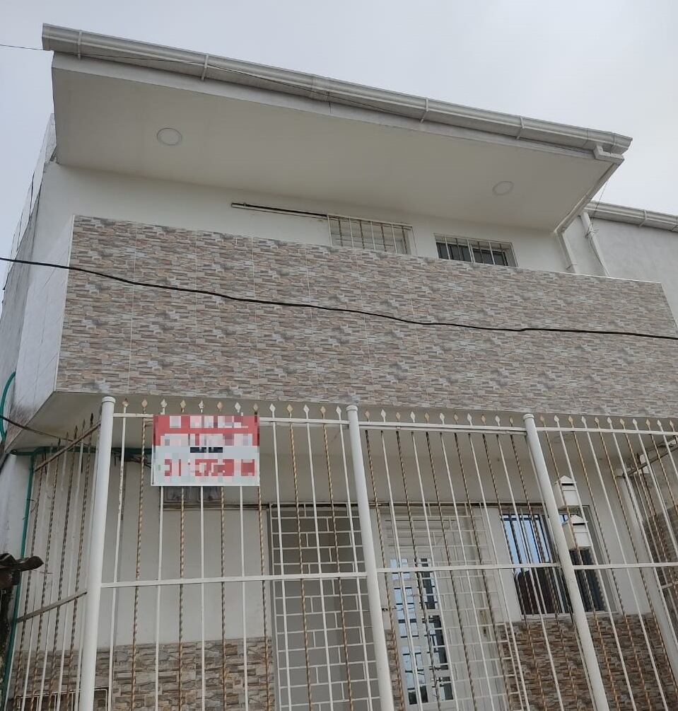 Vivienda en el barrio La Manga donde tenían secuestrado a un menor de edad