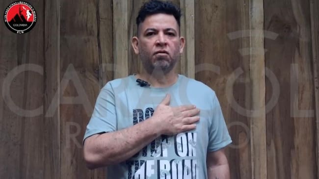 Jesús Pacheco secuestrado por ELN: “Señor Presidente, no más excusas. Queremos nuestra libertad”