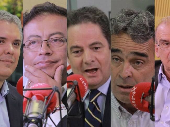 El camino de los candidatos a la Presidencia