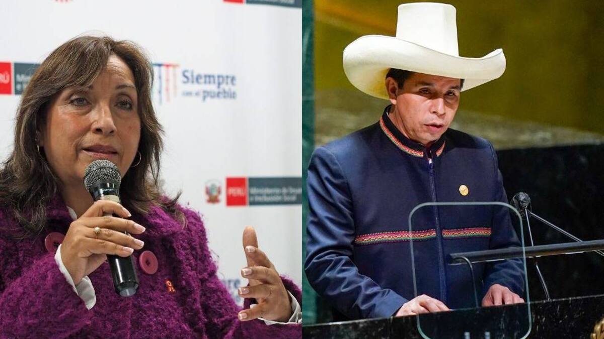 Boluarte insinuó asumir presidencia de Perú por posible destitución de Castillo