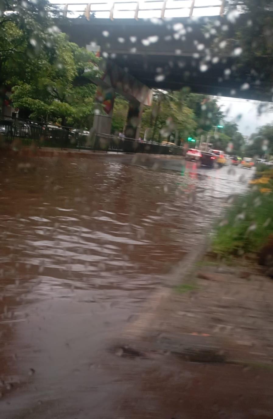 Inundaciones en Medellín- foto cortesía