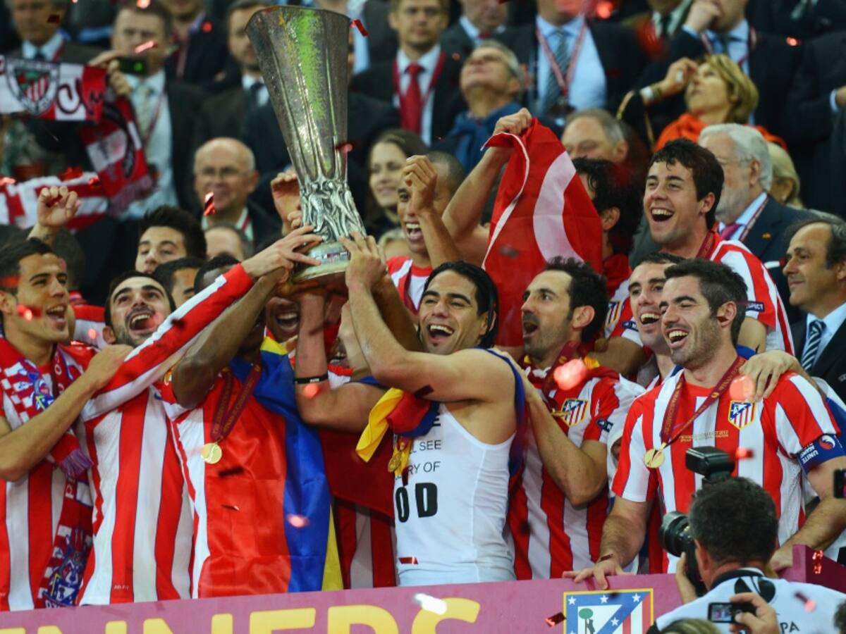 Falcao recuerda sus dos finales de Europa League ¿Cuál disfrutó más?