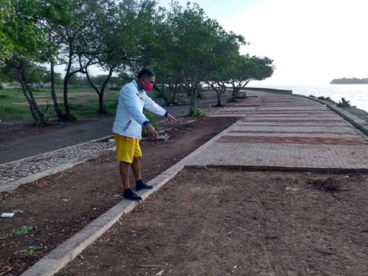 Vía Perimetral de Cartagena: Entre abandono y delincuencia