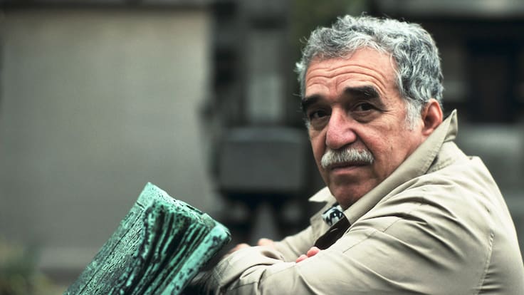 Fotografía del emblemático escritor colombiano Gabriel García Márquez (Foto vía Getty Images)