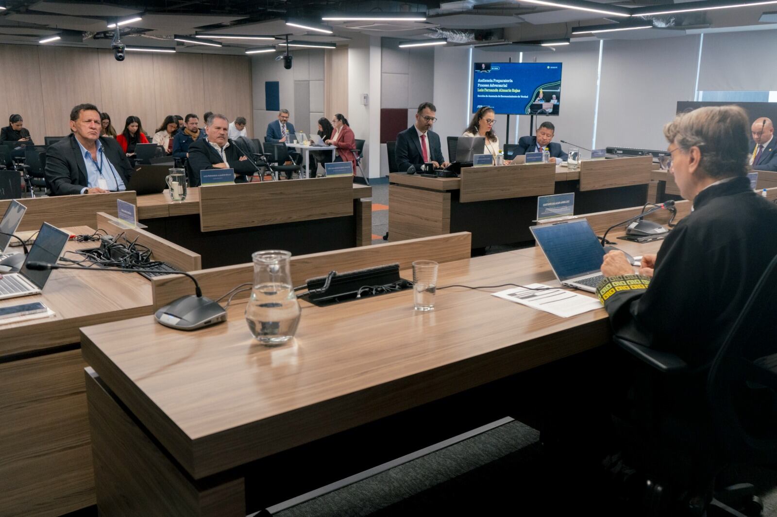 Juicio en la JEP contra el excongresista Luis Fernando Almario