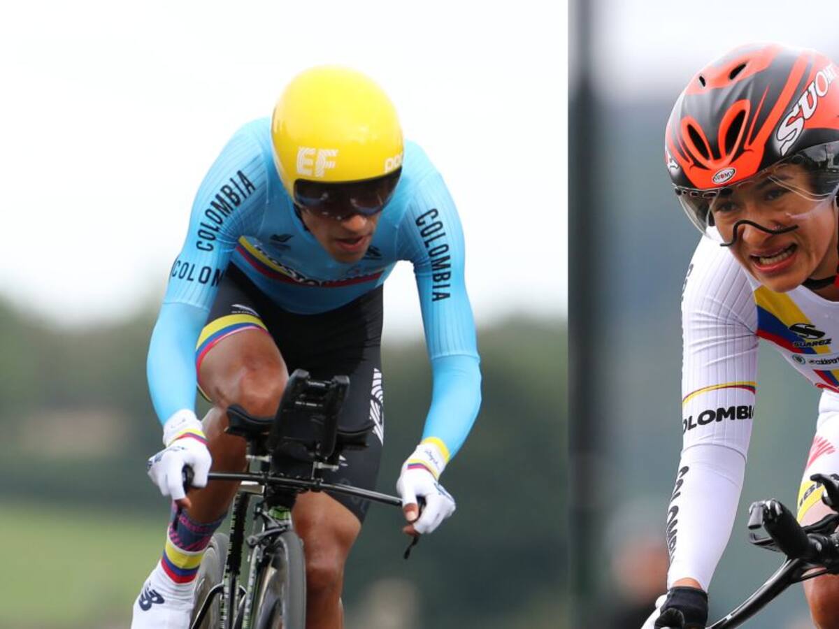 Daniel Martínez y Ana Sanabria, los Campeones Nacionales de la Contrarreloj