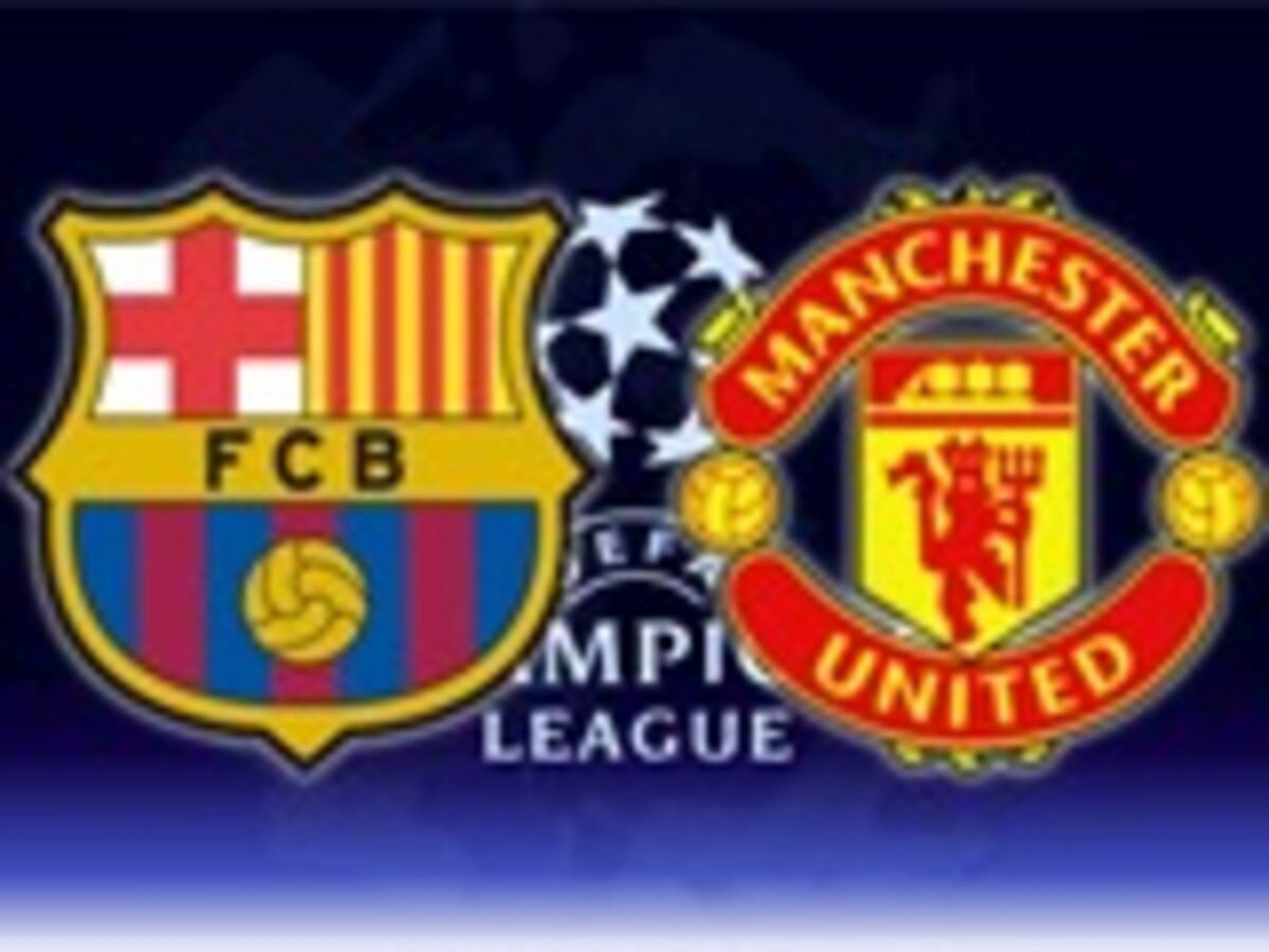 Barcelona y Manchester United por la Liga de Campeones
