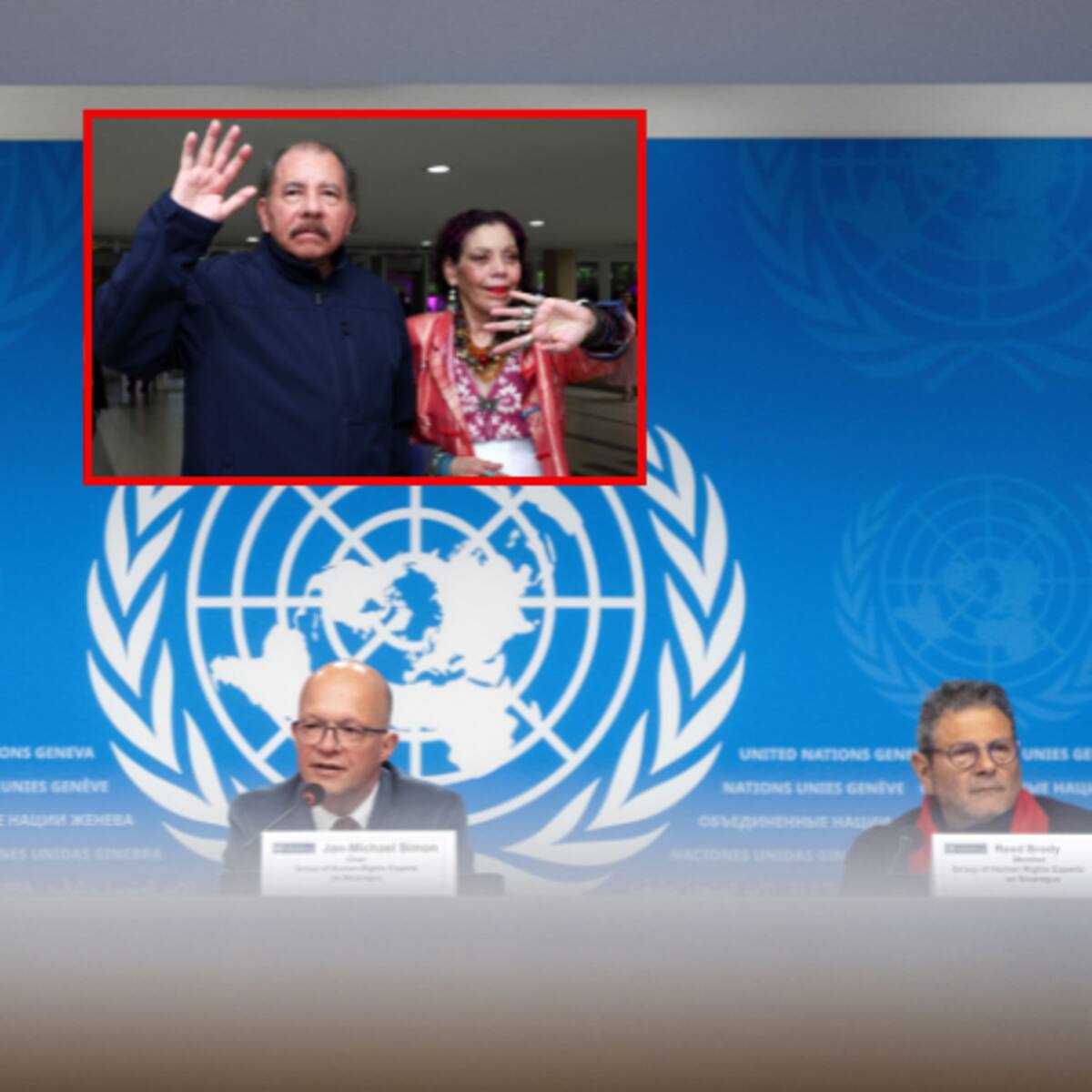 Daniel Ortega y Rosario Murillo tienen el “dominio absoluto” de Nicaragua: Naciones Unidas