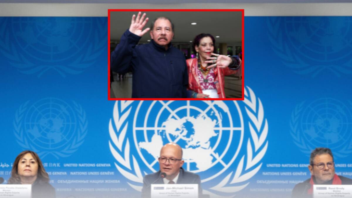 Daniel Ortega y Rosario Murillo tienen el “dominio absoluto” de Nicaragua: Naciones Unidas