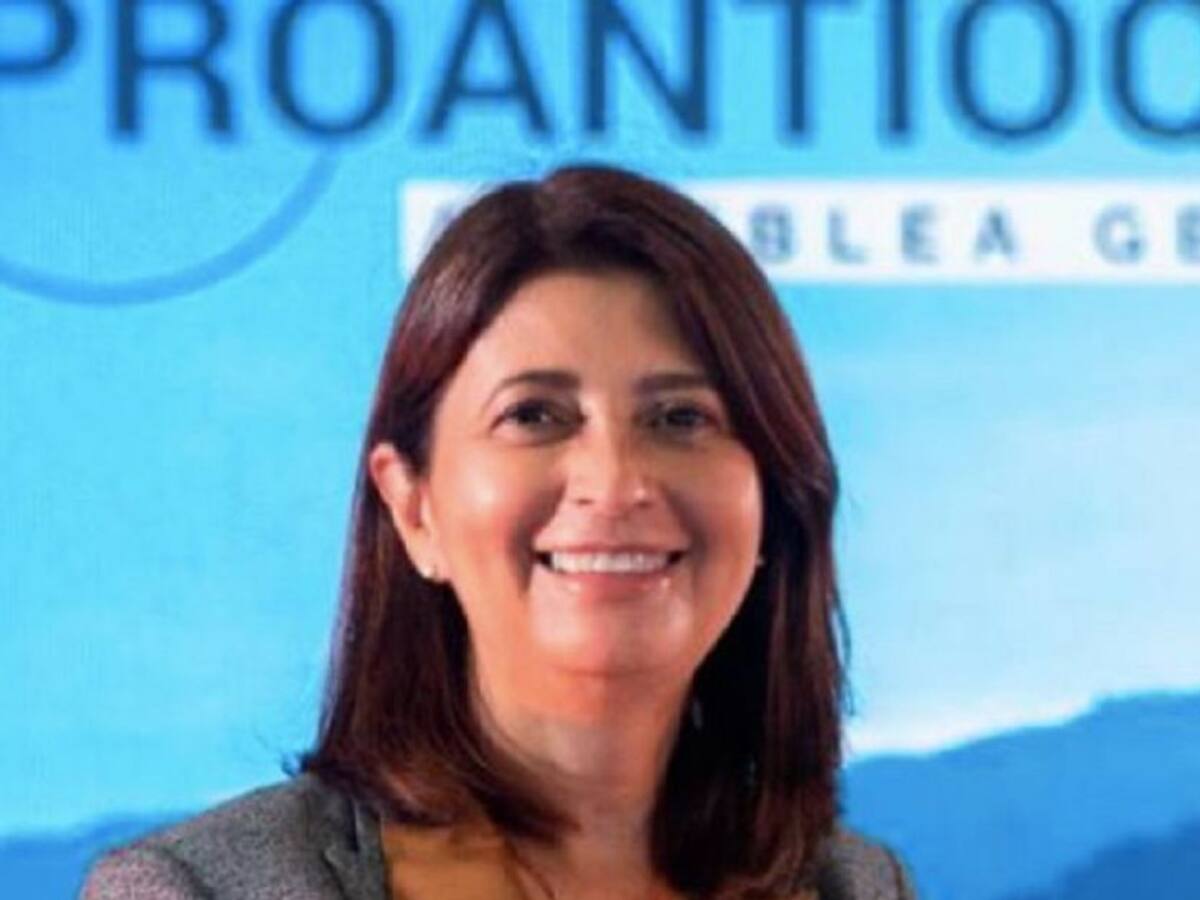 Azucena Restrepo renunció a la presidencia de Proantioquia