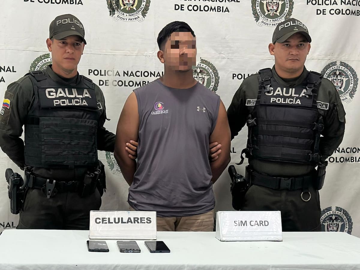 Capturan a joven de 22 años por extorsionar a un alcalde del Atlántico