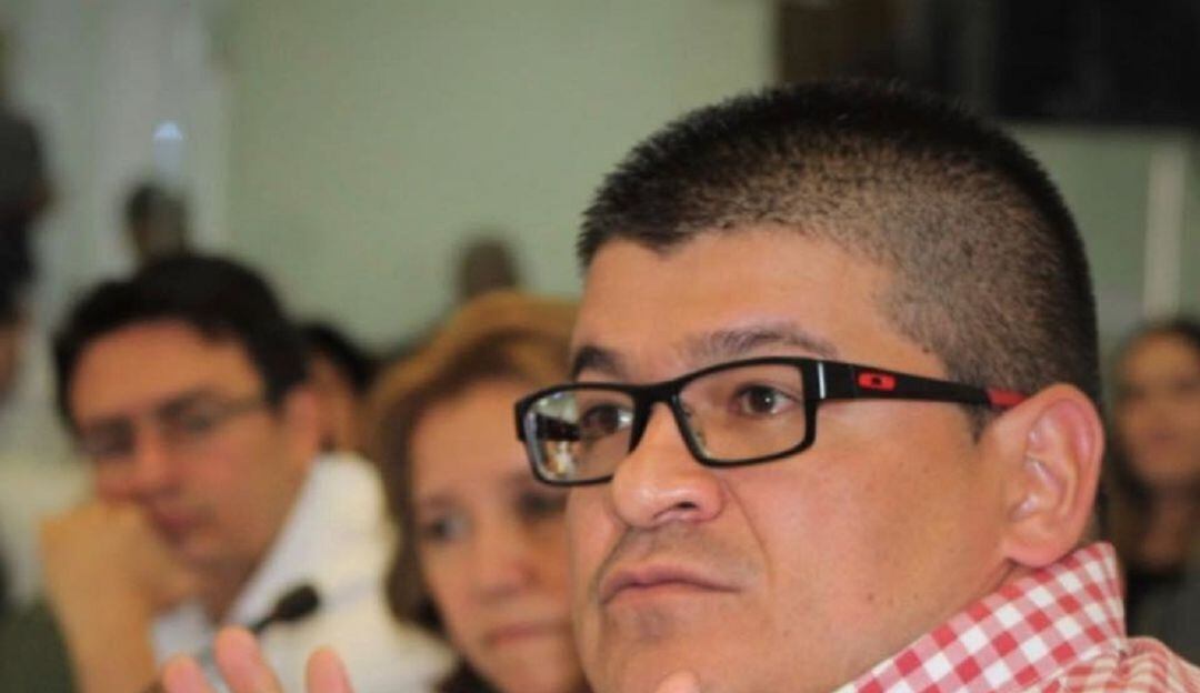 Concejal por el Partido Liberal, César Díaz