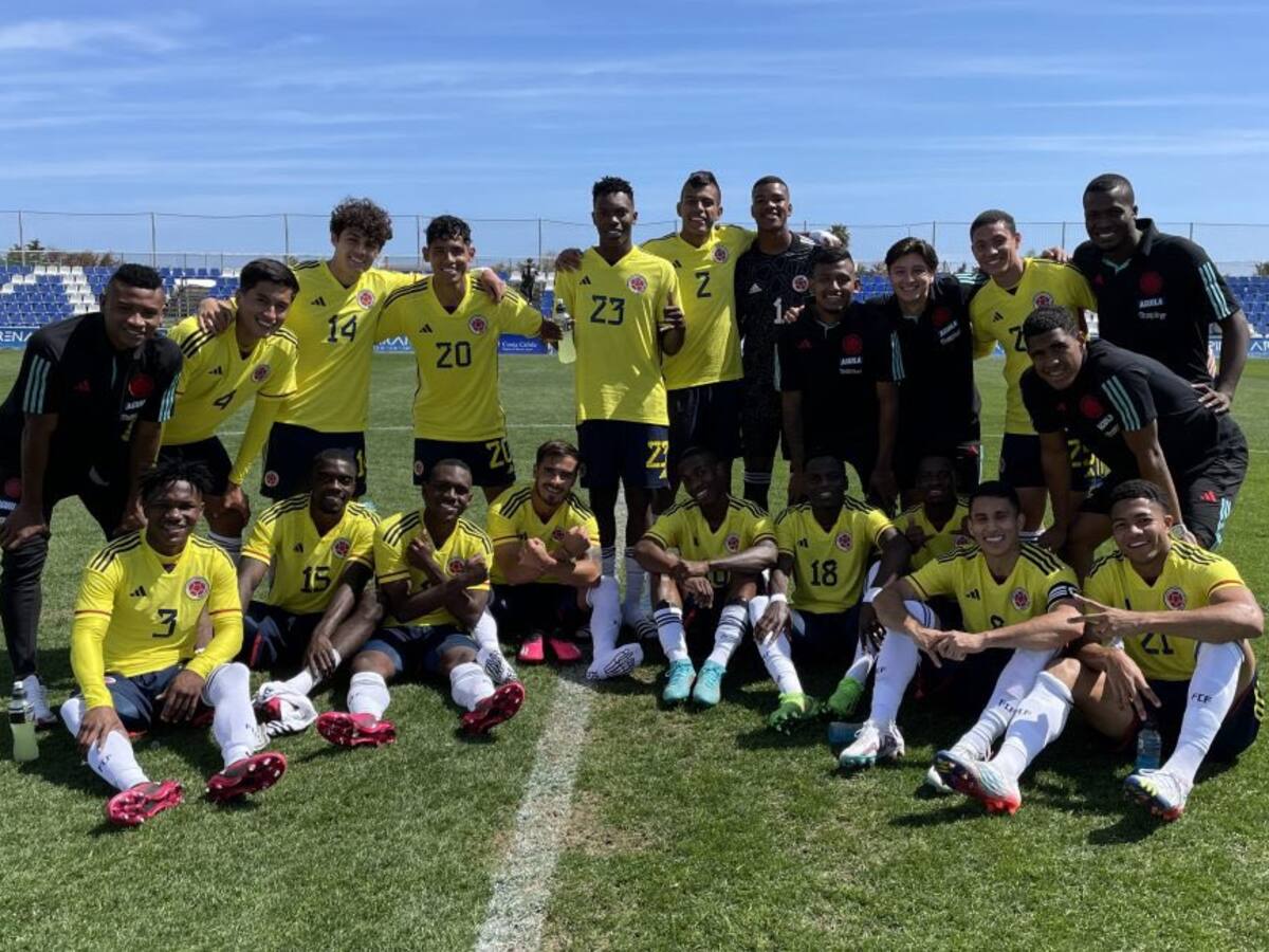 Selección Colombia Sub-20 cerró su gira por España con escandalosa goleada: 18-0