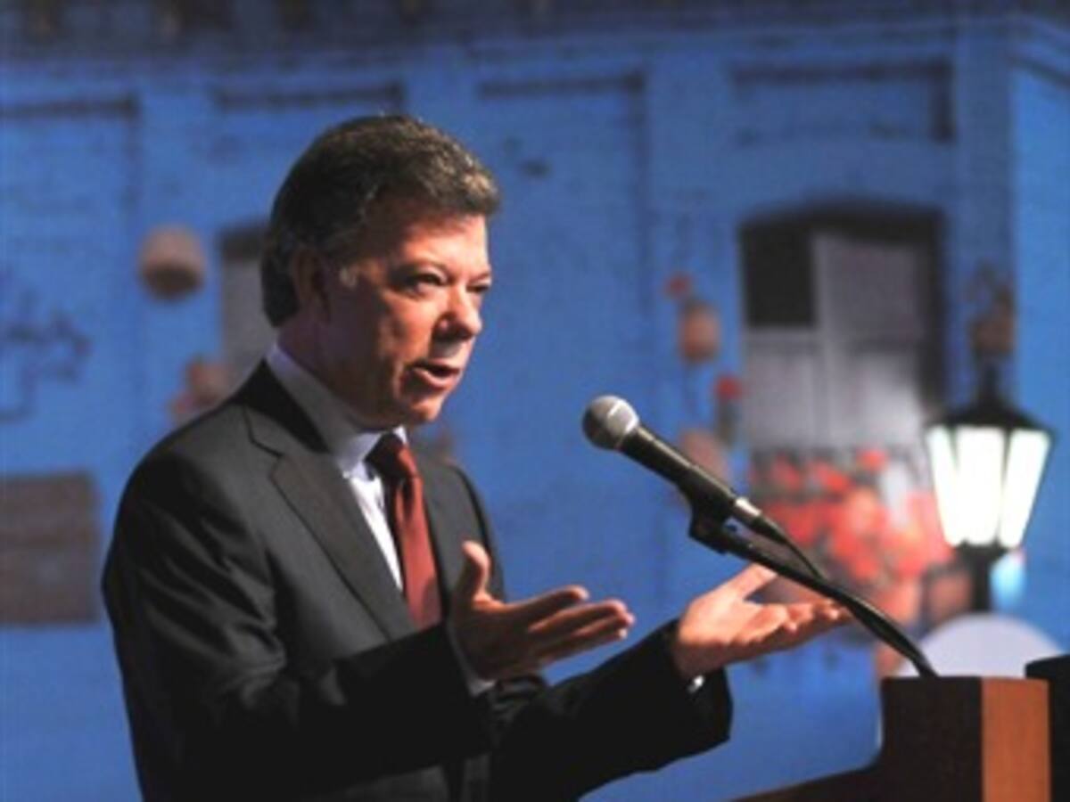Santos resaltó cifra de desempleo en Colombia a pesar del alza