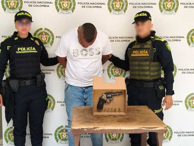 Tres capturados con armas de fuego ilegales y municiones en Cartagena