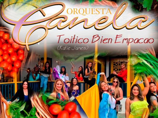 La Orquesta Canela convierte en cumbia el bambuco “Toitico bien empacao”