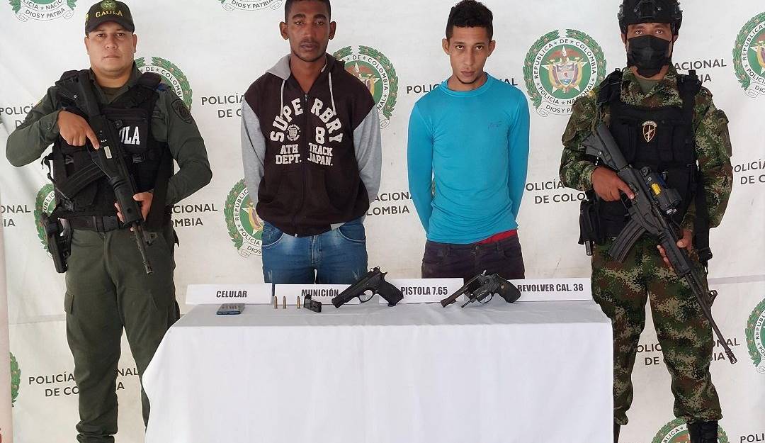 Capturados en Ciénaga de Oro.