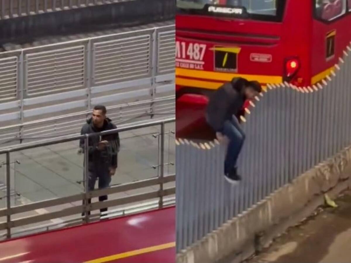 VIDEO l Ciudadanos grabaron a presunto ladrón que concurre en la estación de TransMilenio Avenida 39