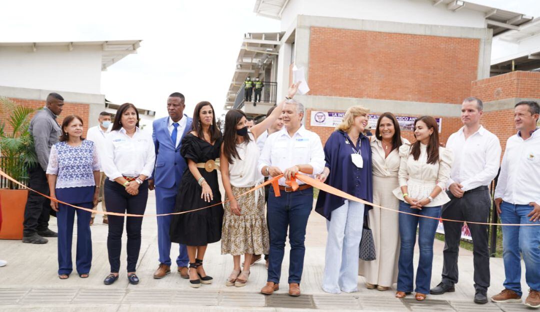Inauguración IE Francisco Antonio Zea