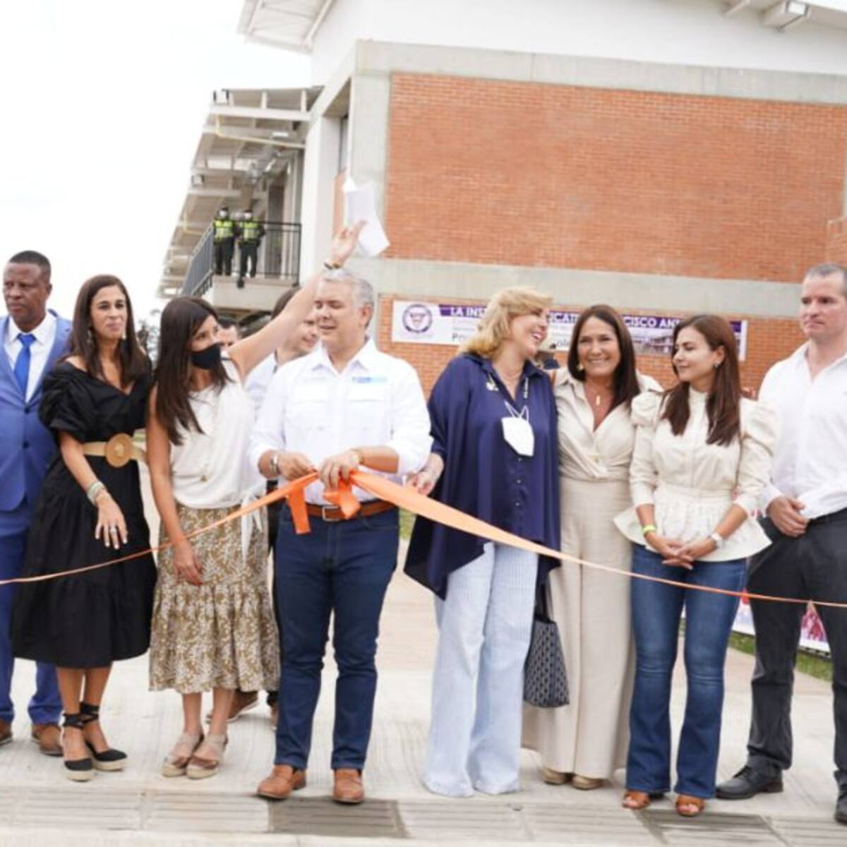 Presidente Iván Duque inauguró Colegio en Pradera