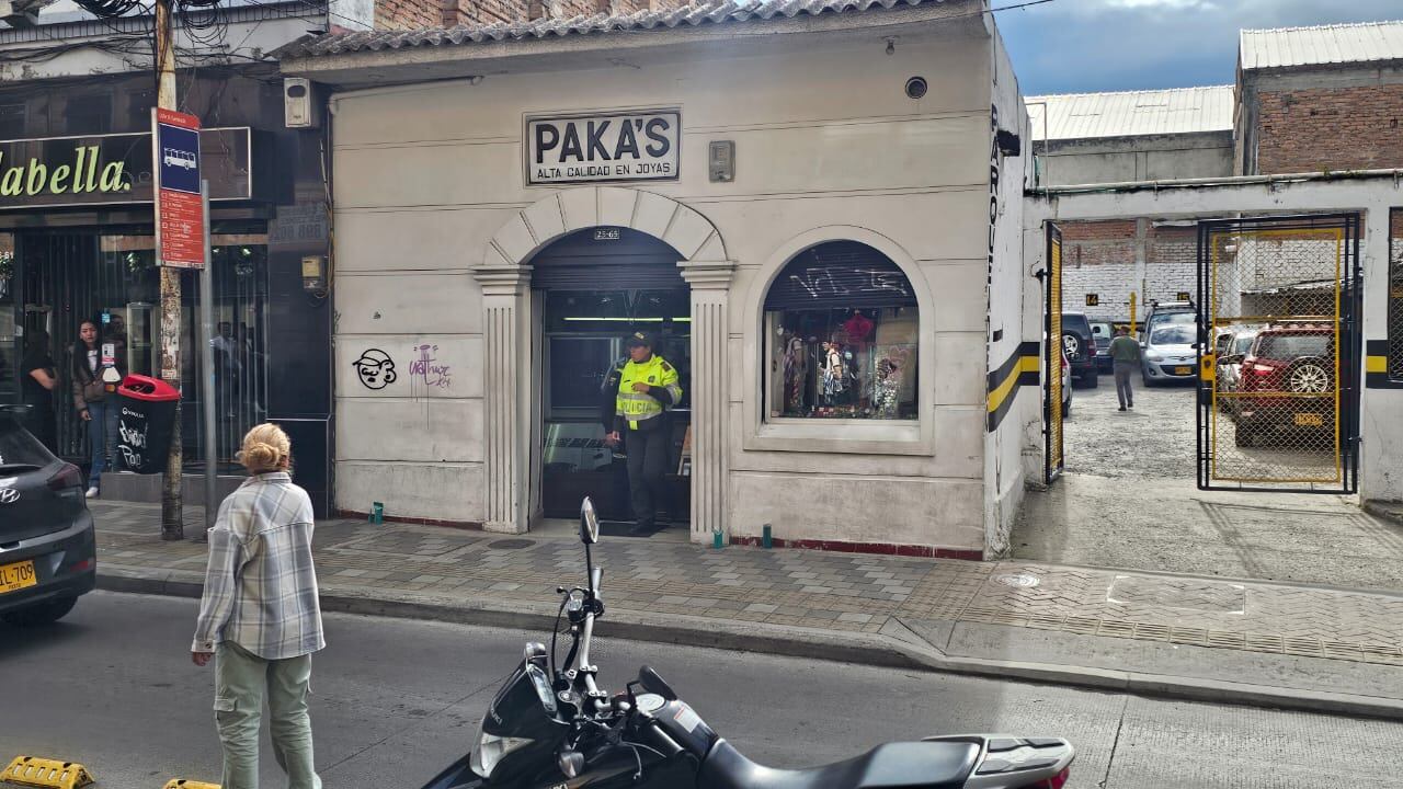 Hurto a joyería en Pasto | Foto: David Fajardo