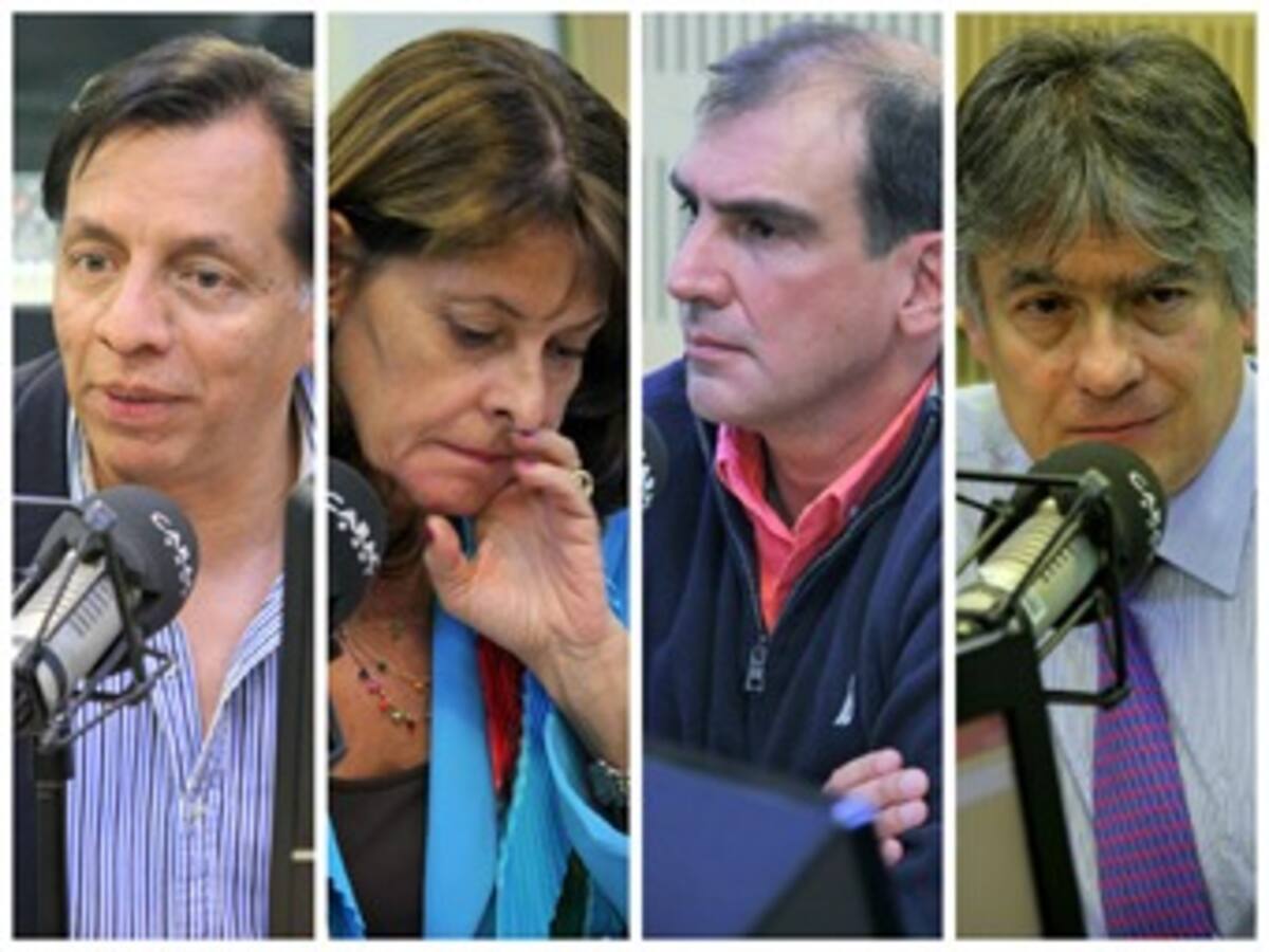 Panelistas en Hora 20 del 23 de Enero
