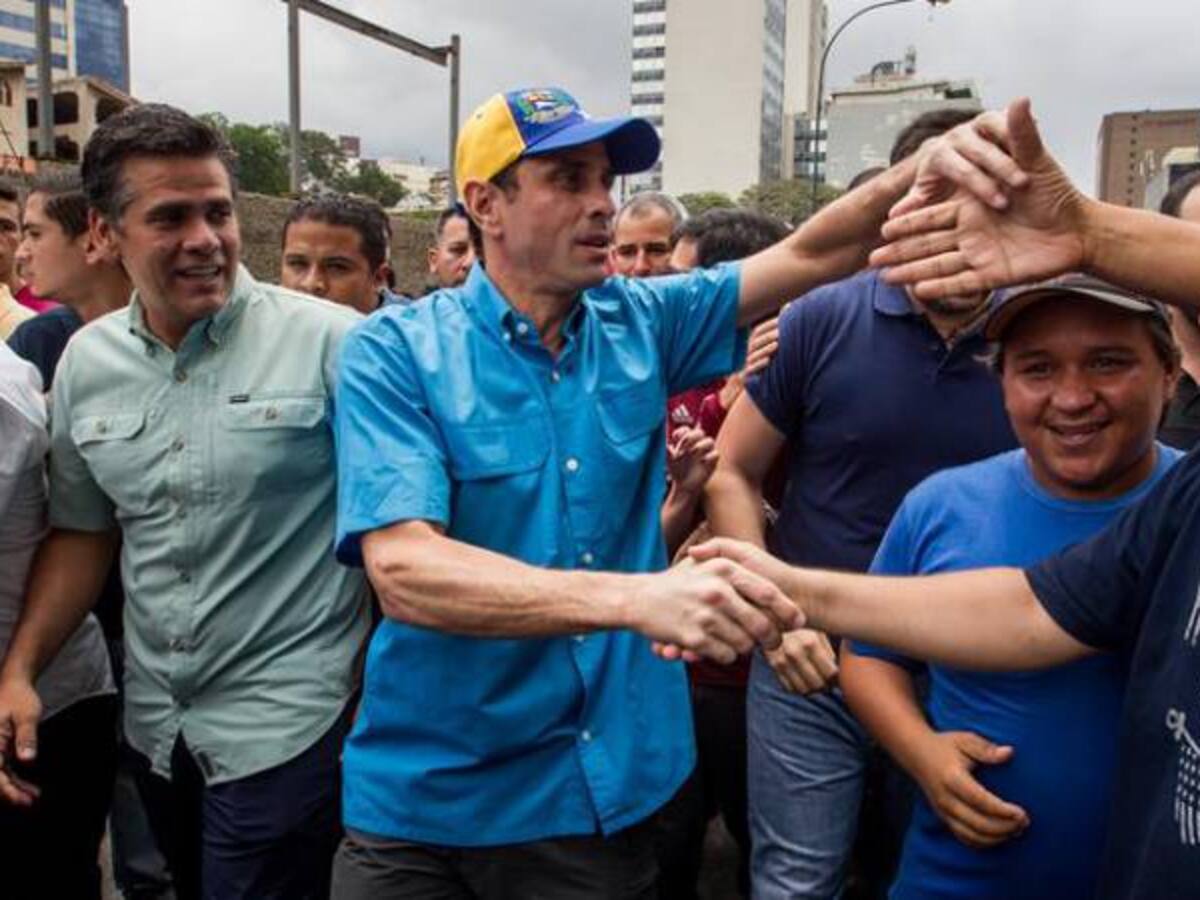 Oposición venezolana se movilizará por revocatorio bajo estado de excepción