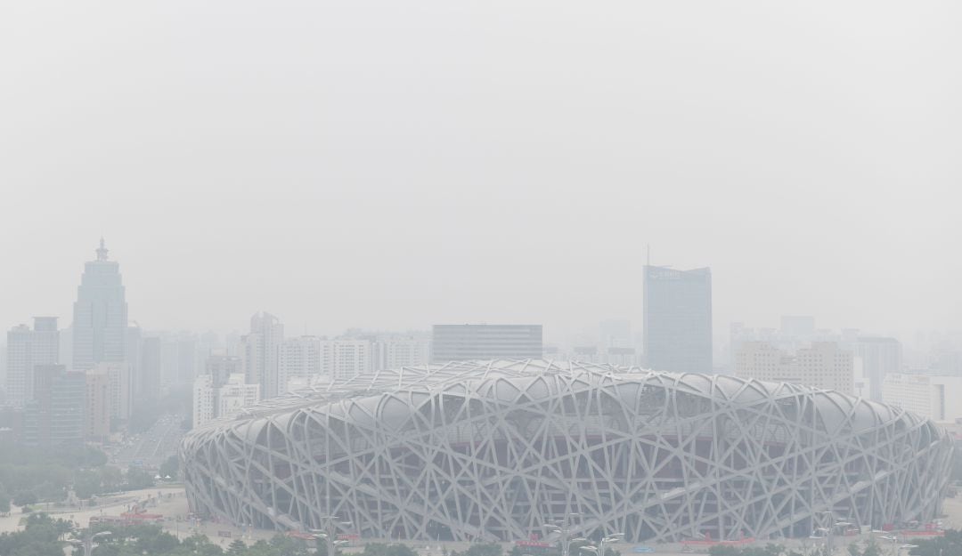 Una densa capa de contaminación cubre China los últimos días 