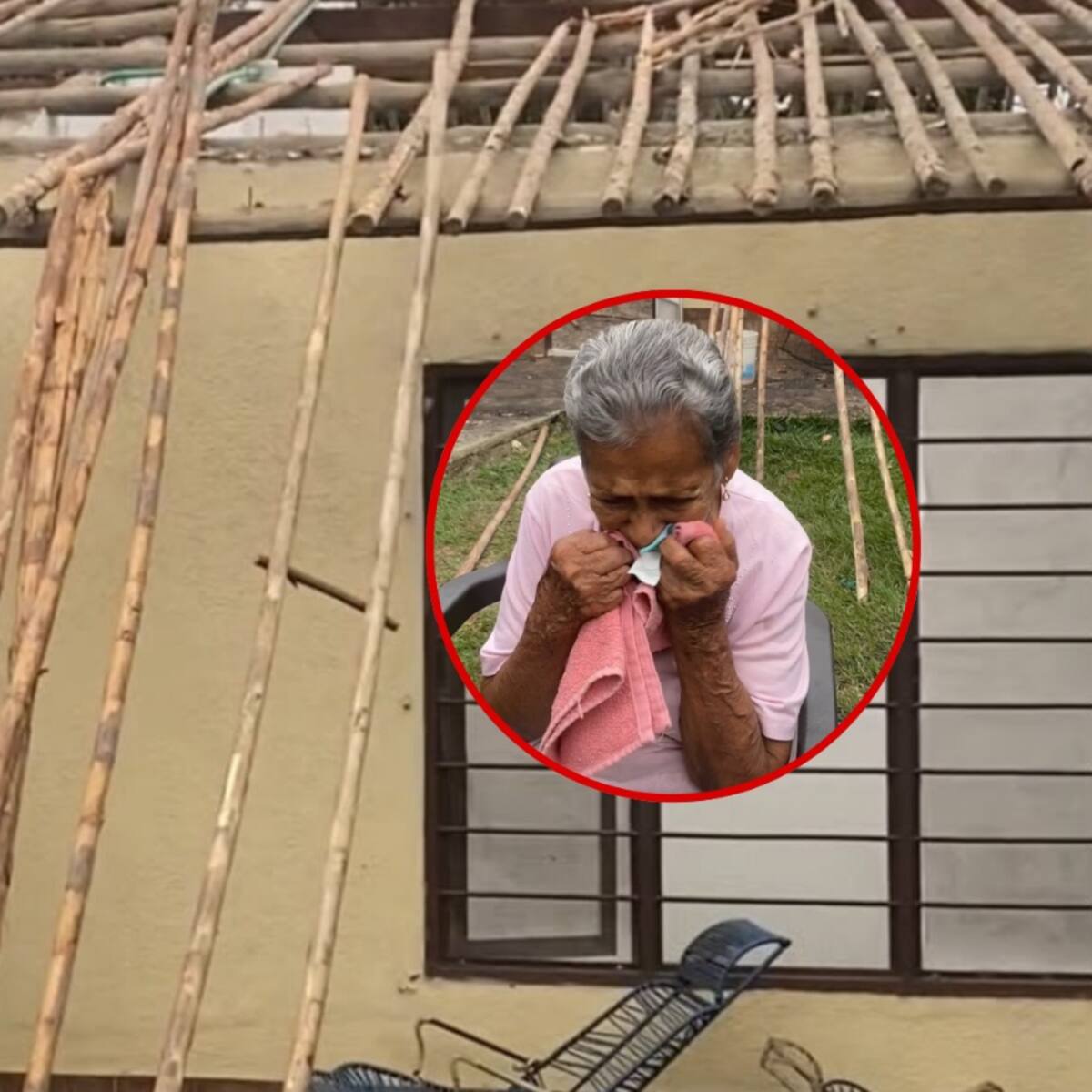 “Aquí han crecido todos mis hijos”, abuela de 92 años que perdió su casa en Riofrío, tras el sismo
