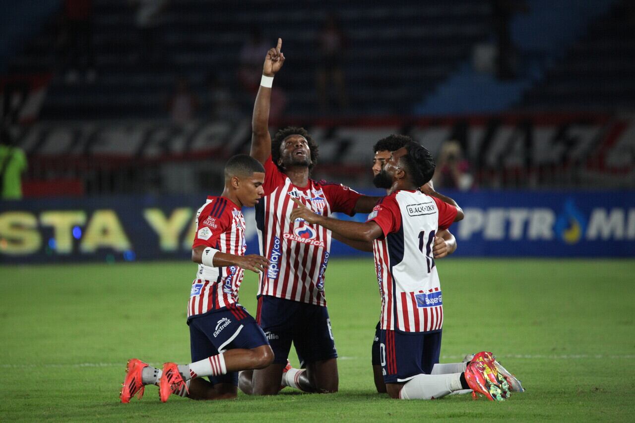 Barranquilla. Diciembre 4 de 2024. Junior enfrenta a Tolima en la quinta jornada del grupo B, en los cuadrangulares semifinales de la Liga BetPlay II-2024, en el estadio Metropolitano Roberto Meléndez.