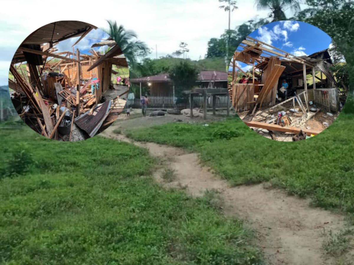 Remedios: una mujer a la que le destruyeron la casa con explosivos pide ayuda para reconstruirla