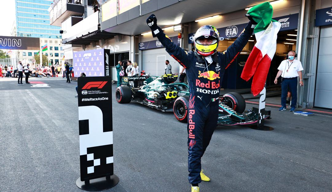 En Bakú, el mexicano Sergio Pérez gana su primera carrera de F1 con RedBull