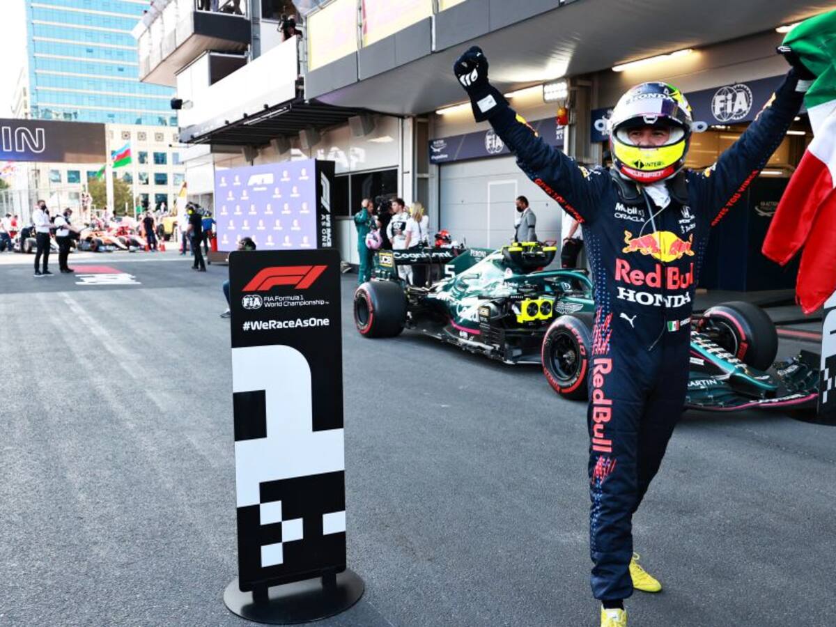 En Bakú, el mexicano Sergio Pérez gana su primera carrera de F1 con RedBull