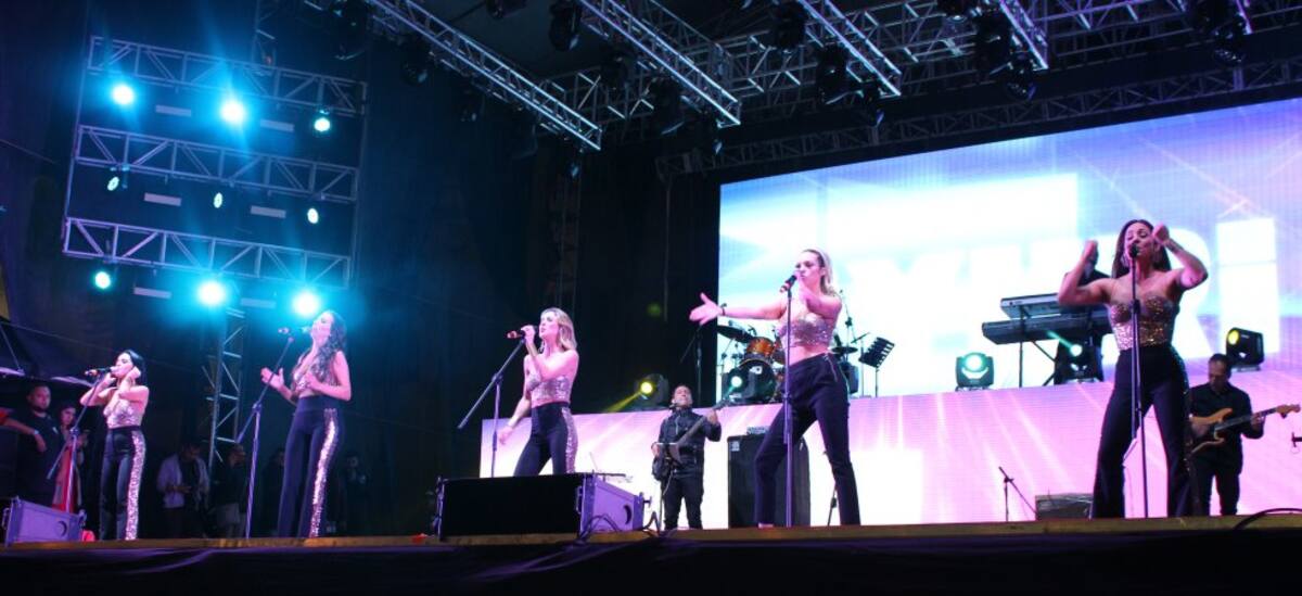 Muchos recordaron y cantaron las canciones a todo pulmón. 